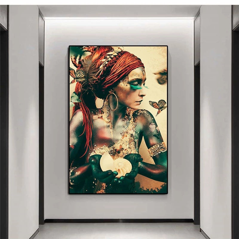 Priestess Canvas Wall Art Painting