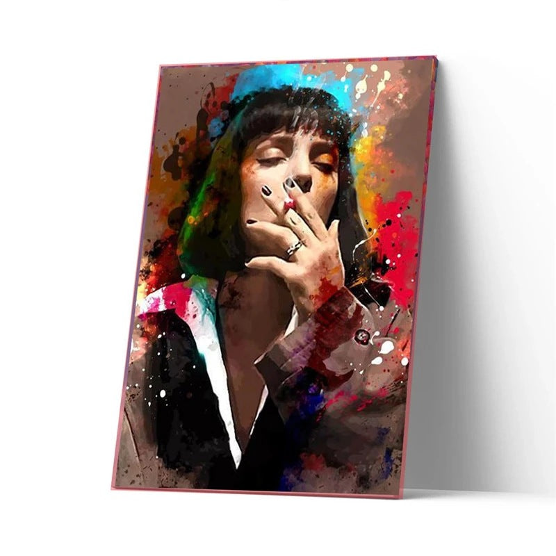 Smoke and Rebellion - Canvas Wall Art Painting