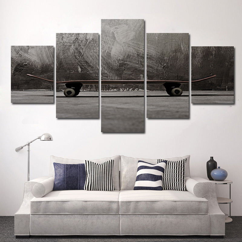 Skateboard - Canvas Wall Art Painting