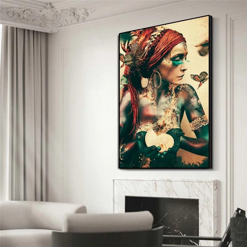 Priestess Canvas Wall Art Painting