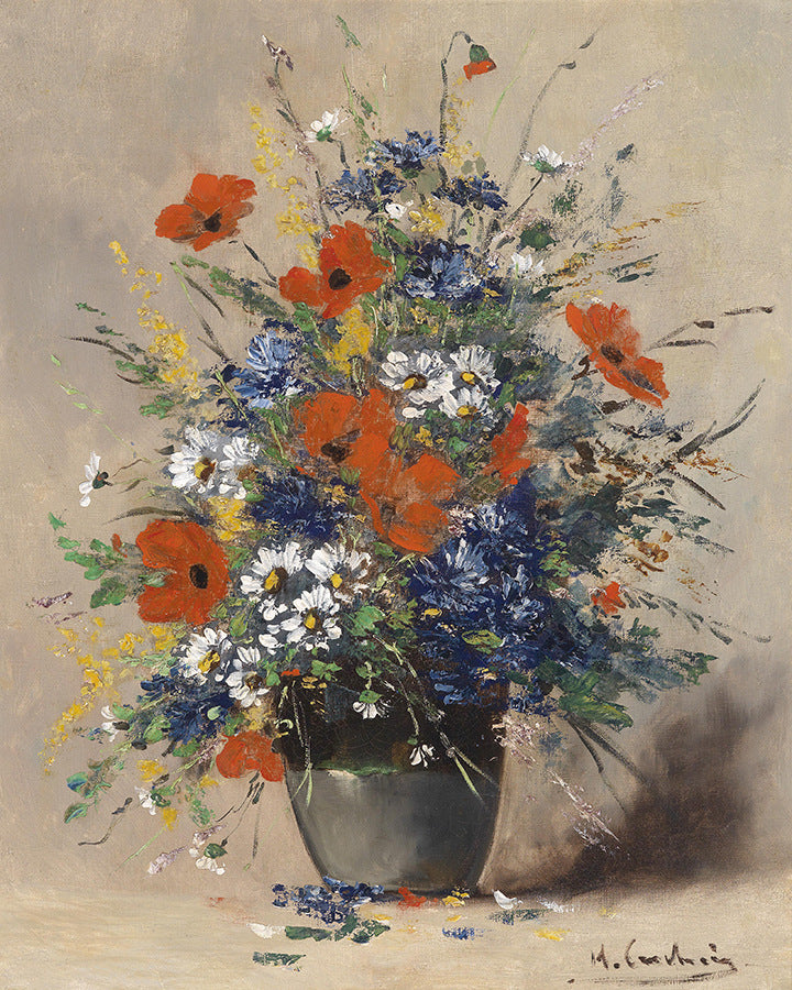 Flowers in a Vase - Flower Art Painting
