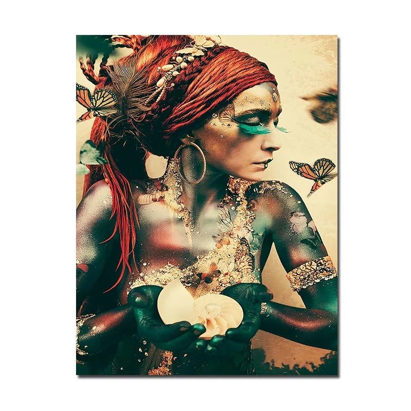 Priestess Canvas Wall Art Painting
