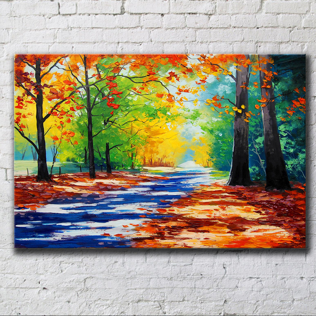Colorful Forest - Canvas Wall Art Painting
