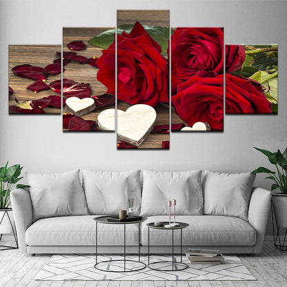 Red Rose - Canvas Wall Art Painting