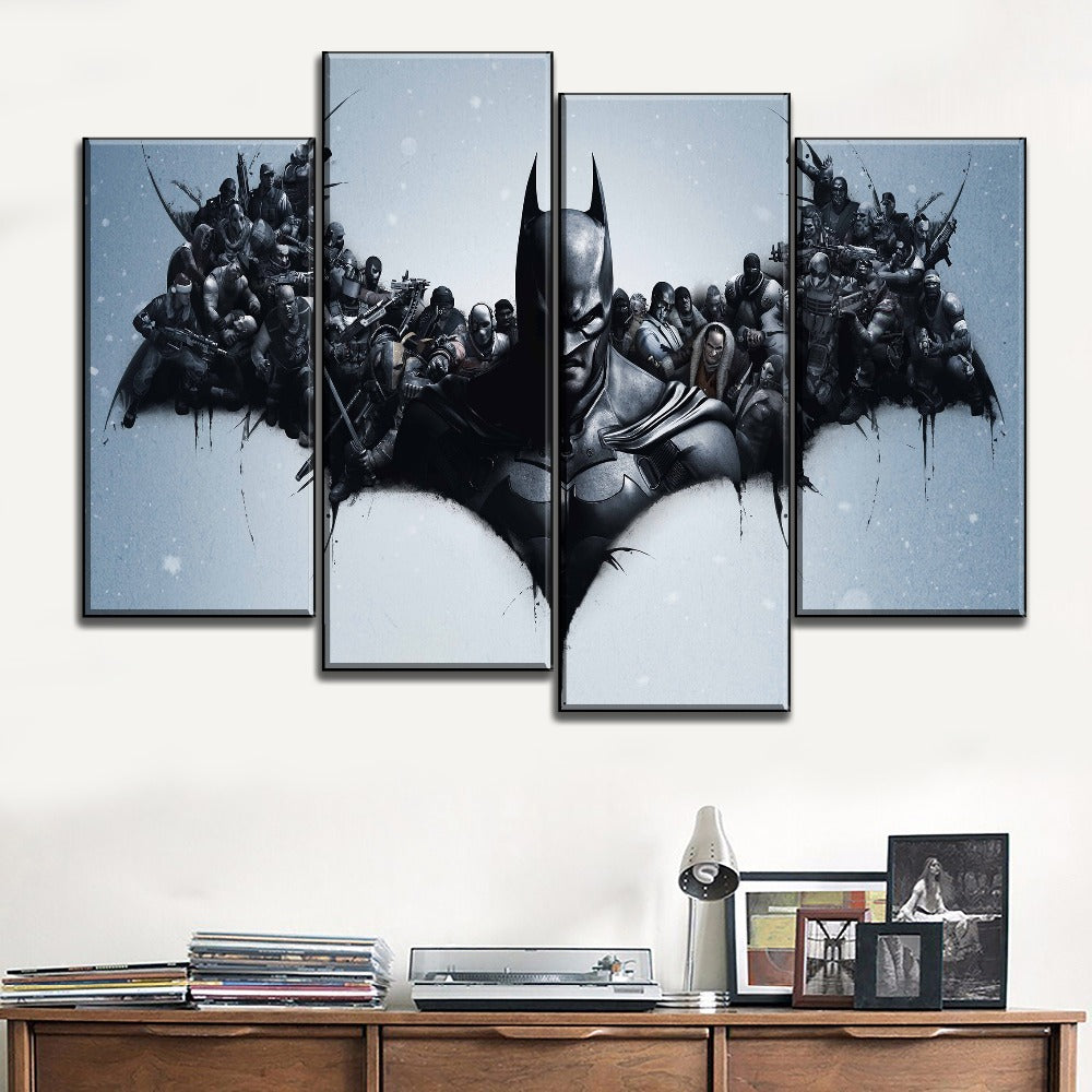 Watchmen of the Night - Batman Canvas Art Painting