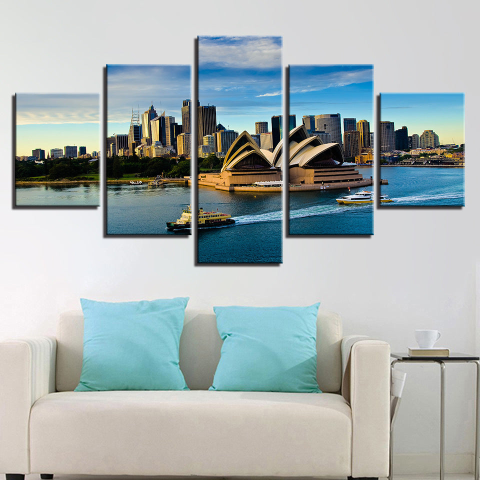 Sydney Opera House - Canvas Wall Art Painting