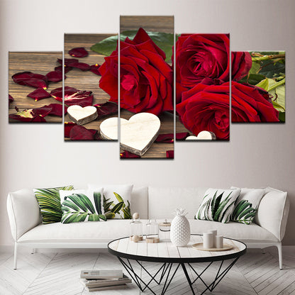 Red Rose - Canvas Wall Art Painting