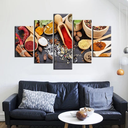 Food Seasoning - Canvas Wall Art Painting