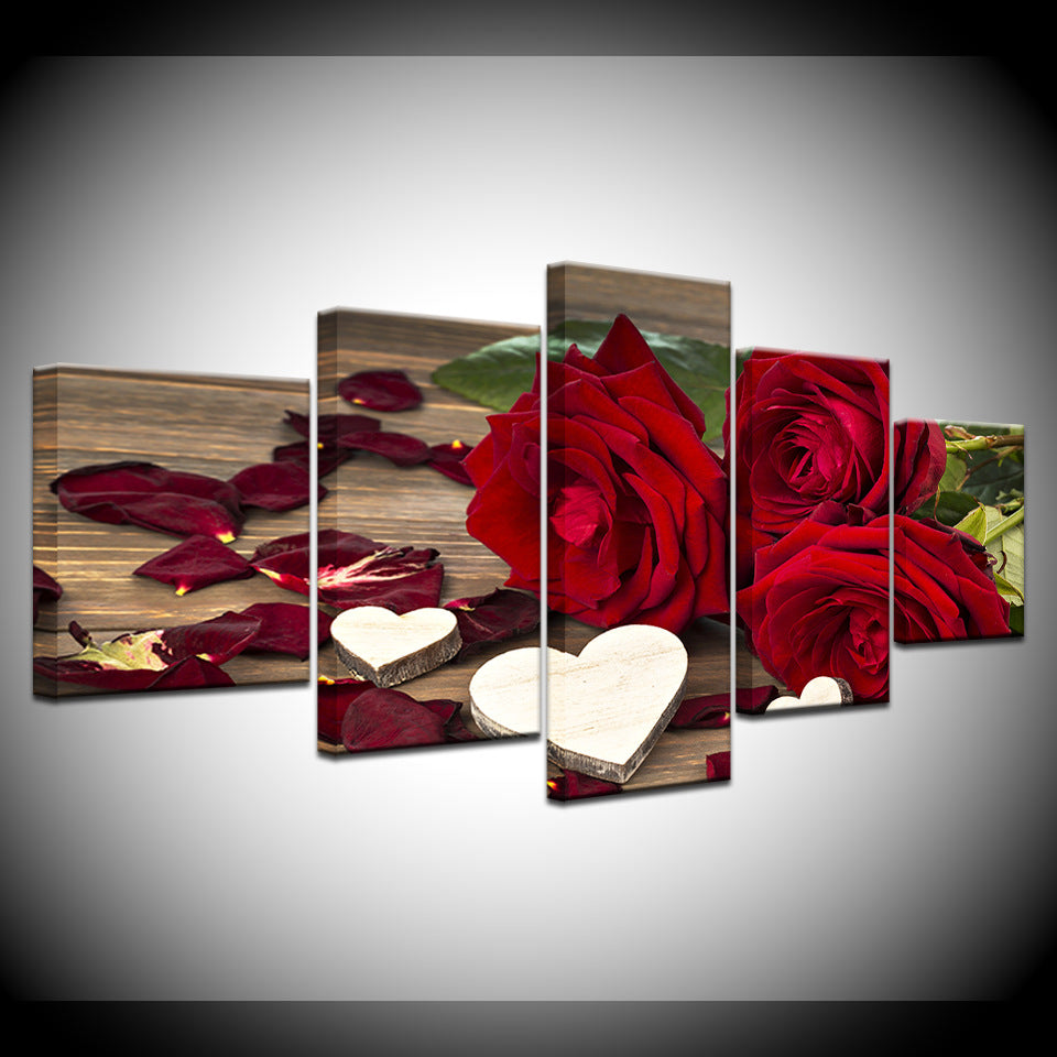 Red Rose - Canvas Wall Art Painting