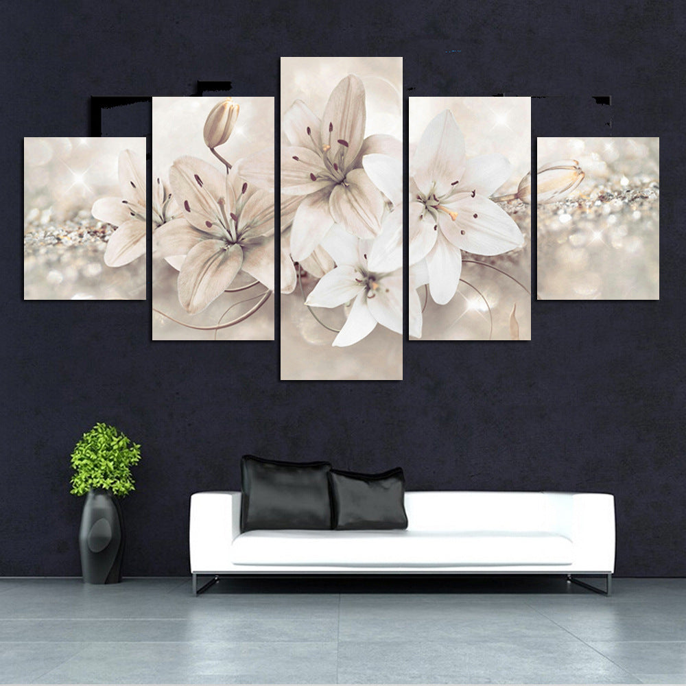 Lilies - Canvas Wall Art Painting