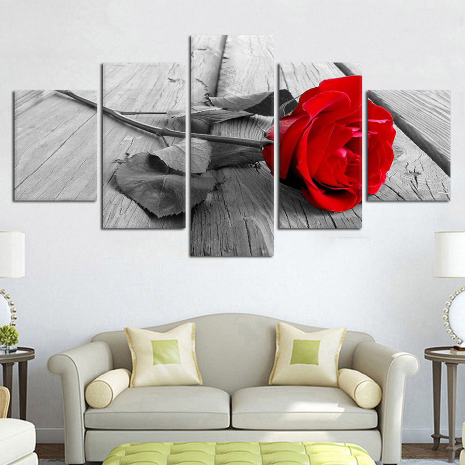 Red Rose - Canvas Wall Art Painting