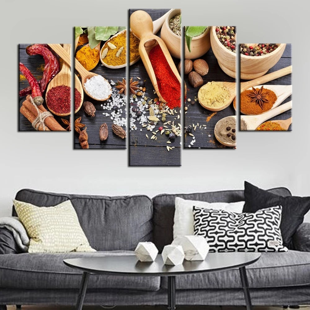 Food Seasoning - Canvas Wall Art Painting