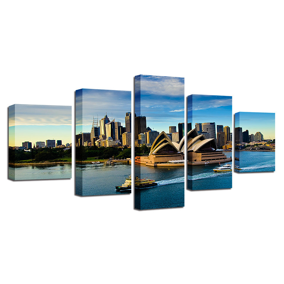 Sydney Opera House - Canvas Wall Art Painting