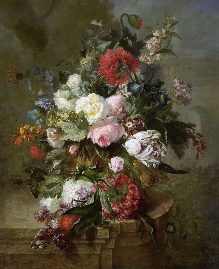Flowers in a Vase - Flower Art Painting