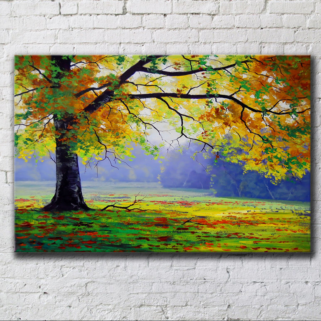Colorful Forest - Canvas Wall Art Painting