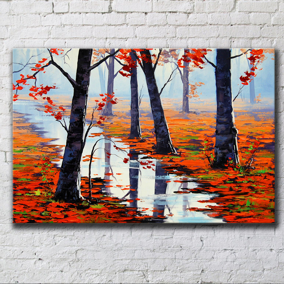 Colorful Forest - Canvas Wall Art Painting