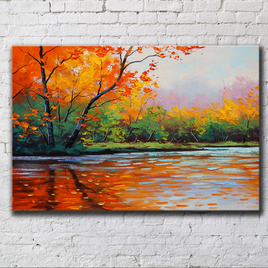 Colorful Forest - Canvas Wall Art Painting
