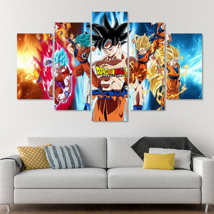 Super Dragon Ball Z - Canvas Wall Art Painting