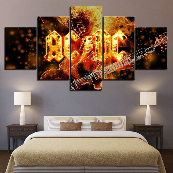 ACDC - Canvas Wall Art Painting