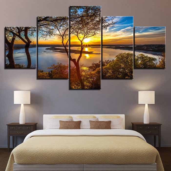 Warm Landscape - Canvas Wall Art Painting