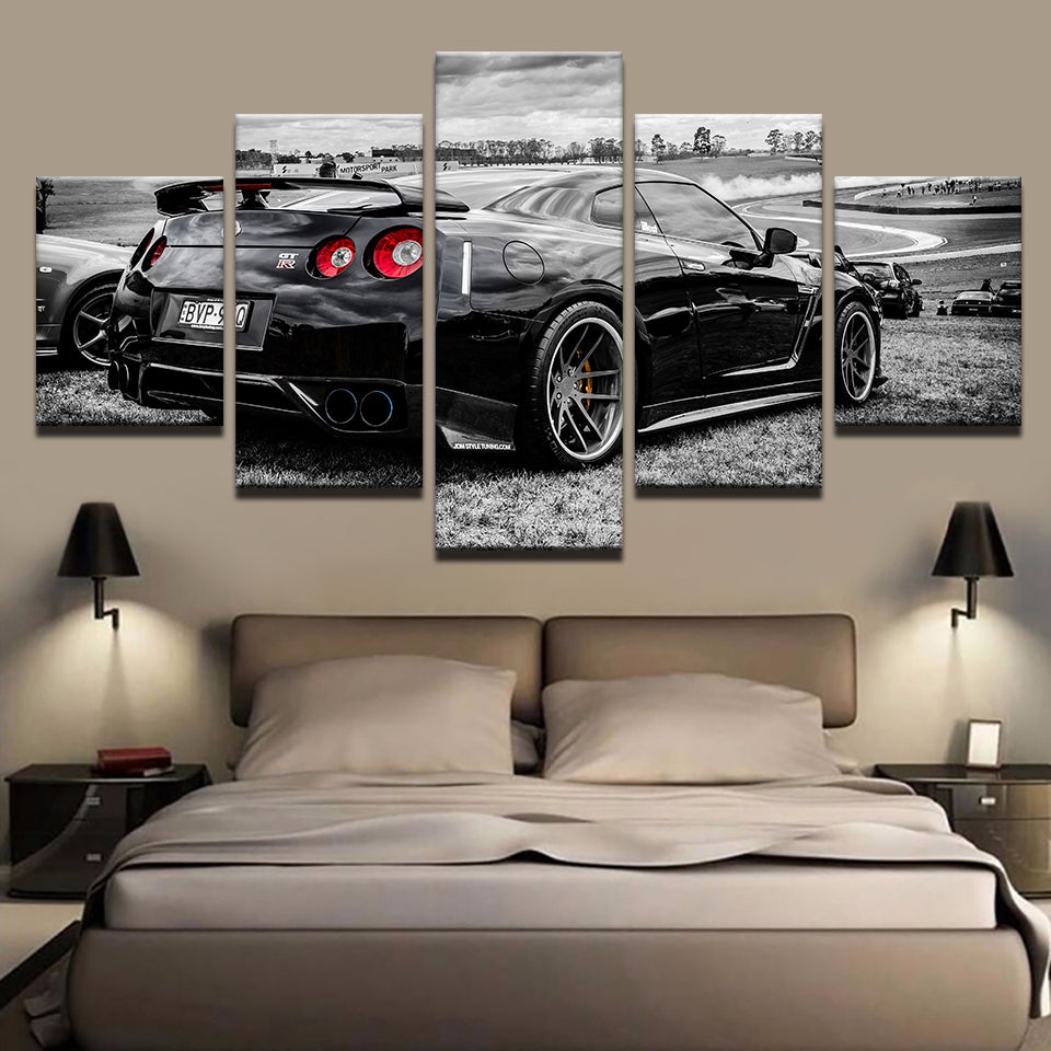 GTR Sports Car  - Canvas Wall Art Painting