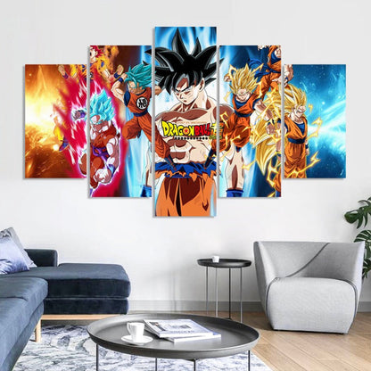 Super Dragon Ball Z - Canvas Wall Art Painting