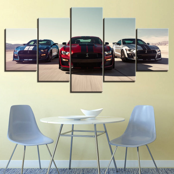 Race Cars - Canvas Wall Art Painting