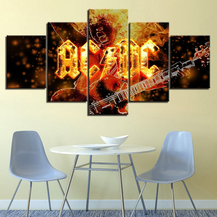 ACDC - Canvas Wall Art Painting