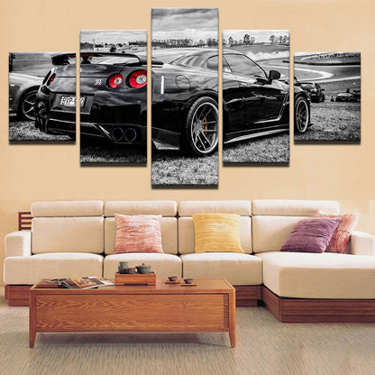 GTR Sports Car  - Canvas Wall Art Painting