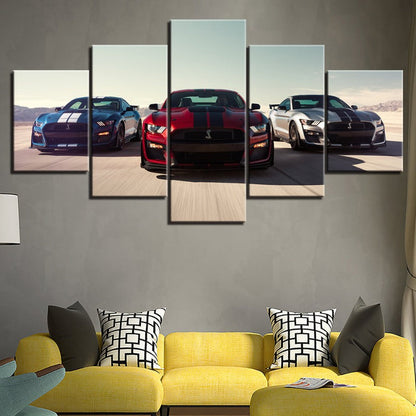 Race Cars - Canvas Wall Art Painting