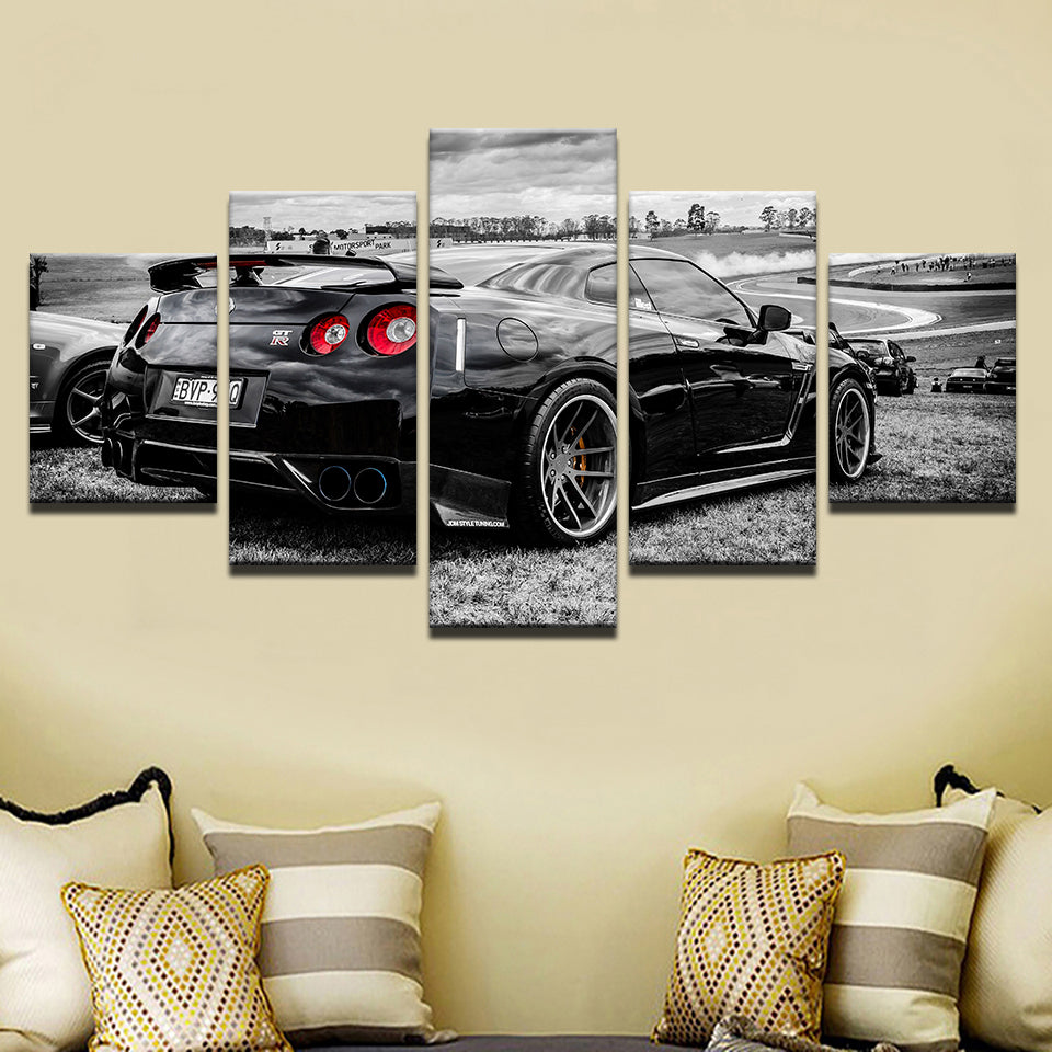 GTR Sports Car  - Canvas Wall Art Painting