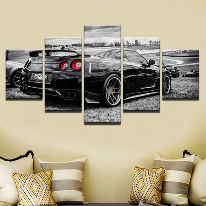 GTR Sports Car  - Canvas Wall Art Painting