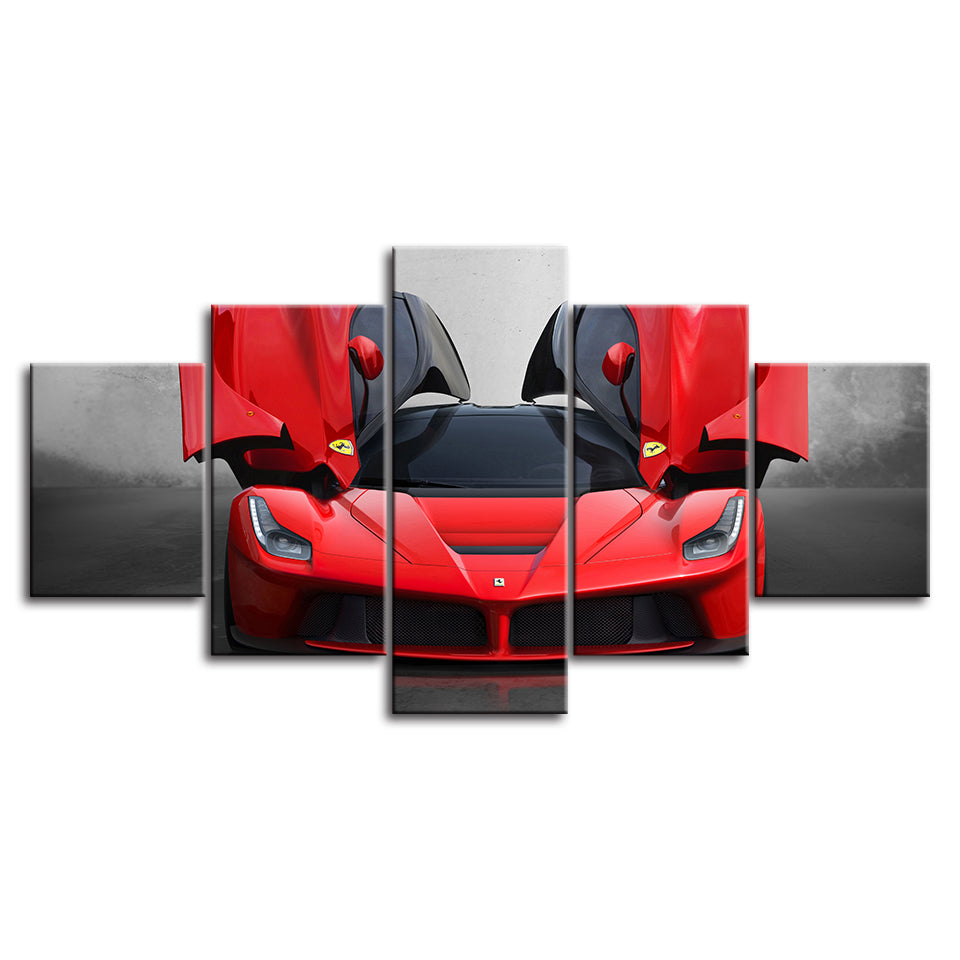 Luxury Ferrari Car - Canvas Wall Art Painting