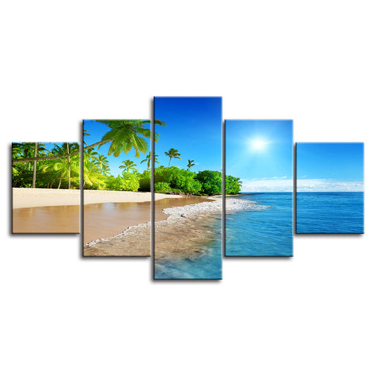 Sunny Beach - Canvas Wall Art Painting