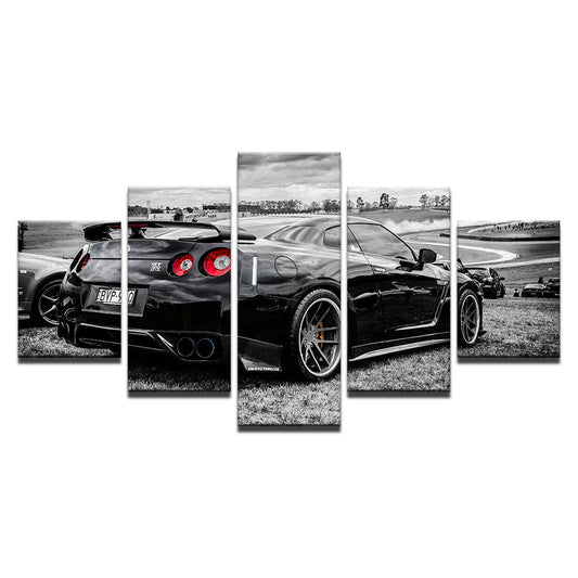 GTR Sports Car  - Canvas Wall Art Painting