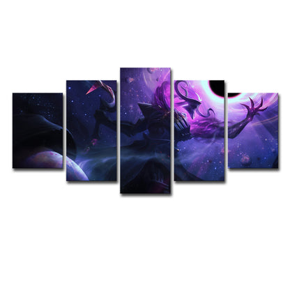 League of Legends 5 Piece Canvas Wall Art