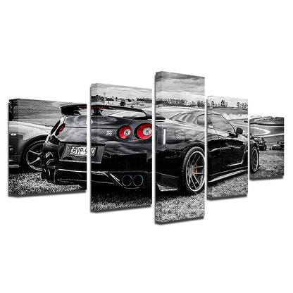 GTR Sports Car  - Canvas Wall Art Painting